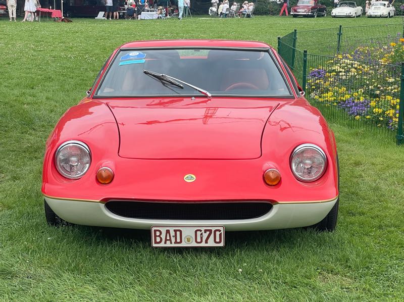 Lotus Elan spotted in Baden-Baden
