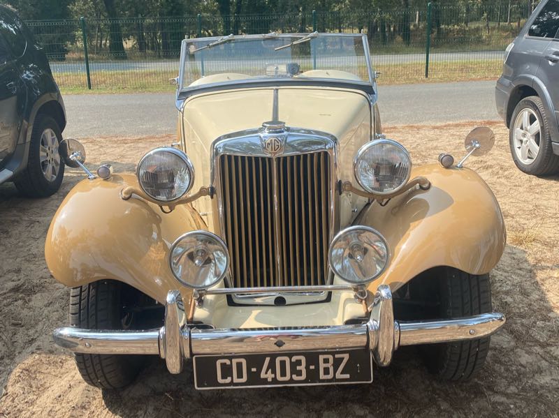 MG TC spotted in Casteljaloux