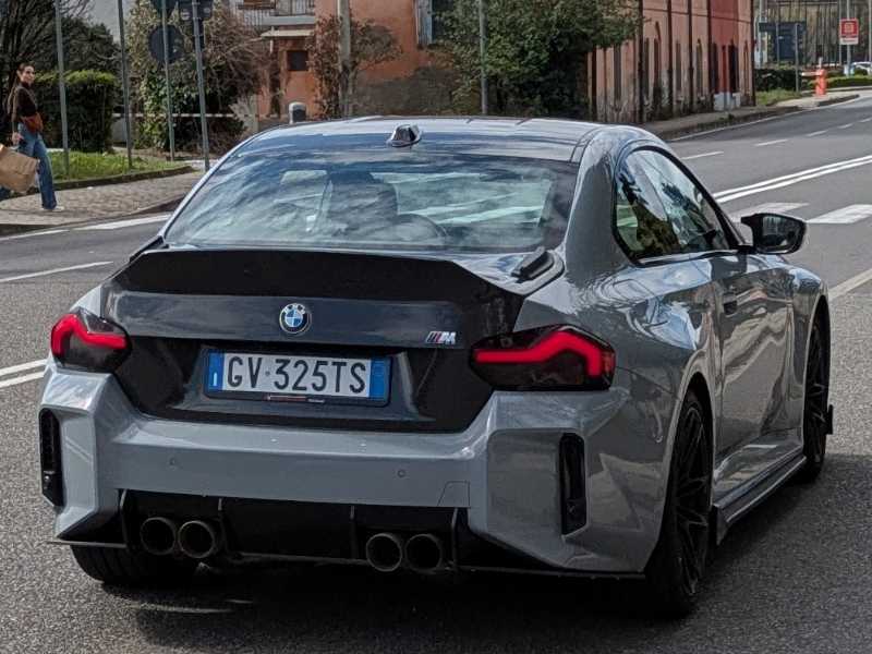 BMW M2 (2023) spotted in Monza, Italy