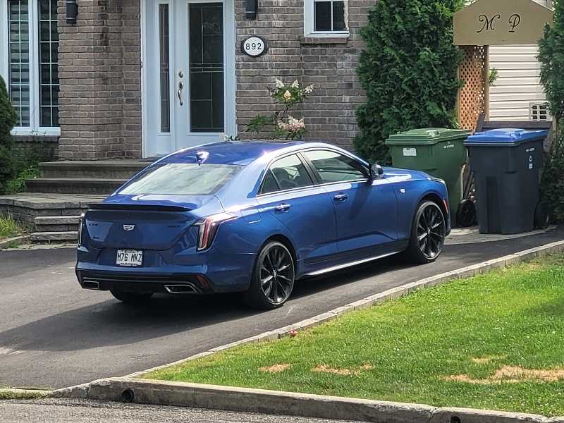 Cadillac CTS-V spotted in Lévis