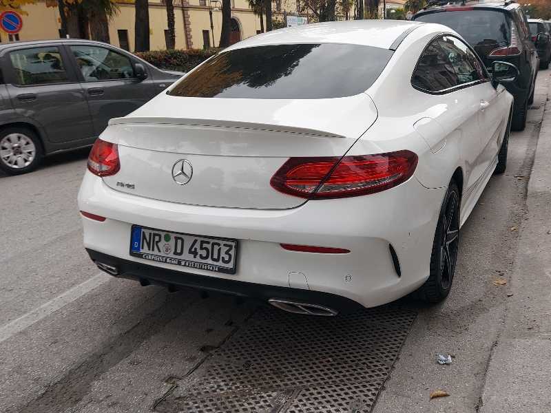 Mercedes-Benz AMG C63 spotted in Sulmona