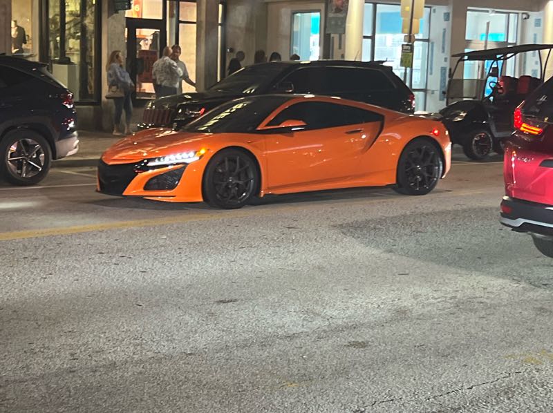 Acura NSX spotted in Delray Beach