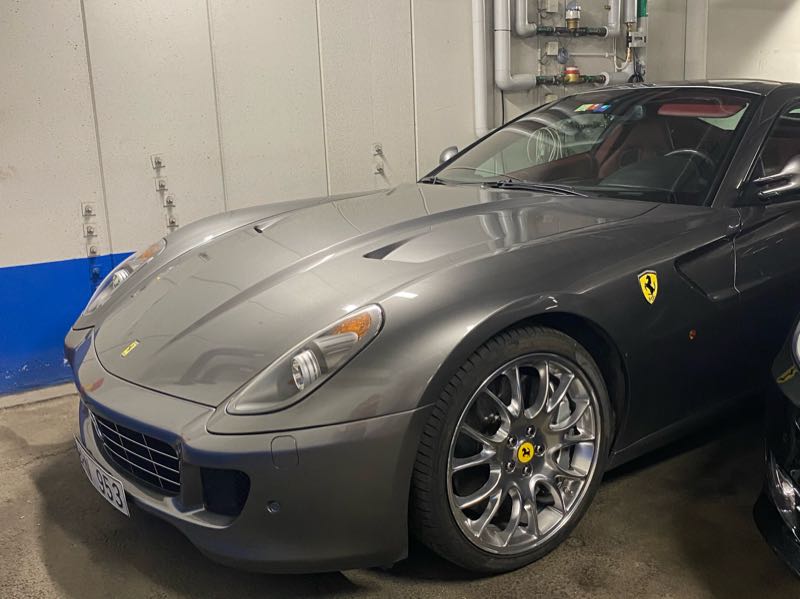 Ferrari 612 Scaglietti spotted in Stockholm