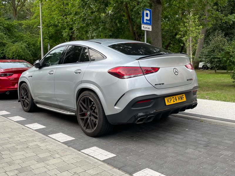 Mercedes-Benz GLE Coupe spotted in Dziwnów