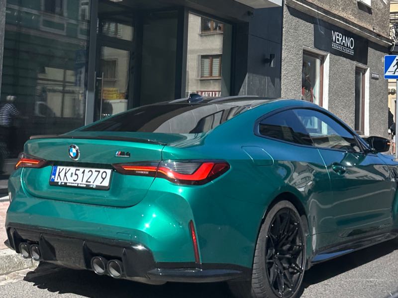 BMW M4 spotted in Nowy Targ