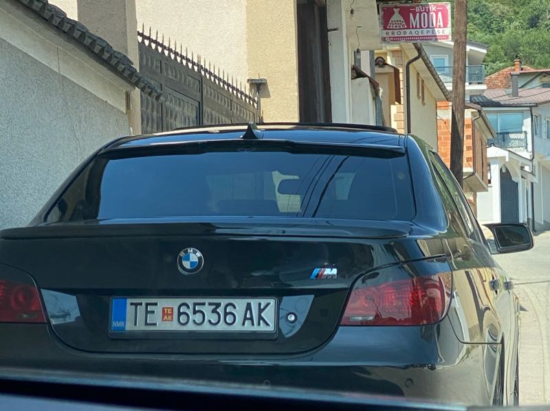 BMW M5 spotted in Tetovo