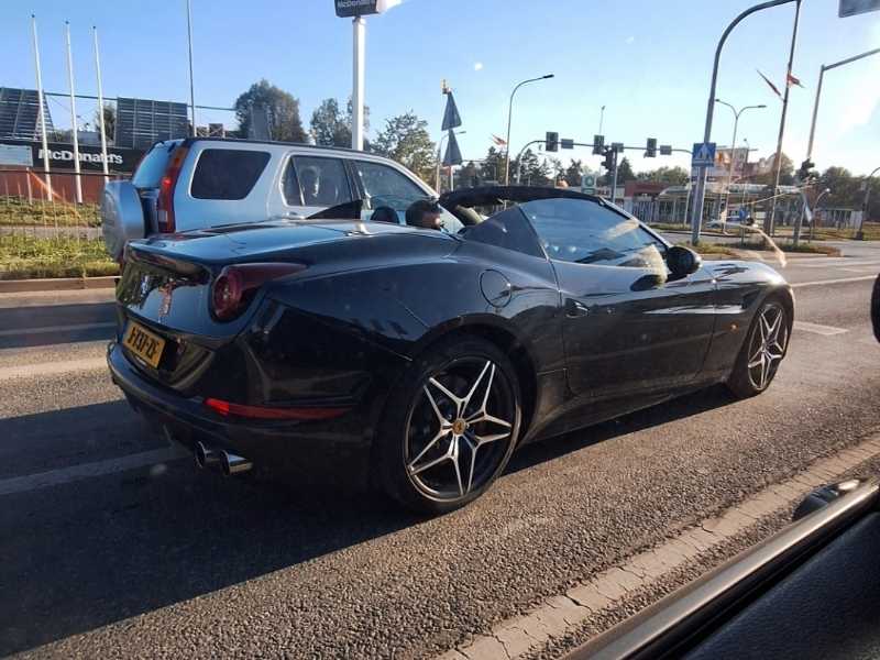 Ferrari California spotted in Jelenia Góra