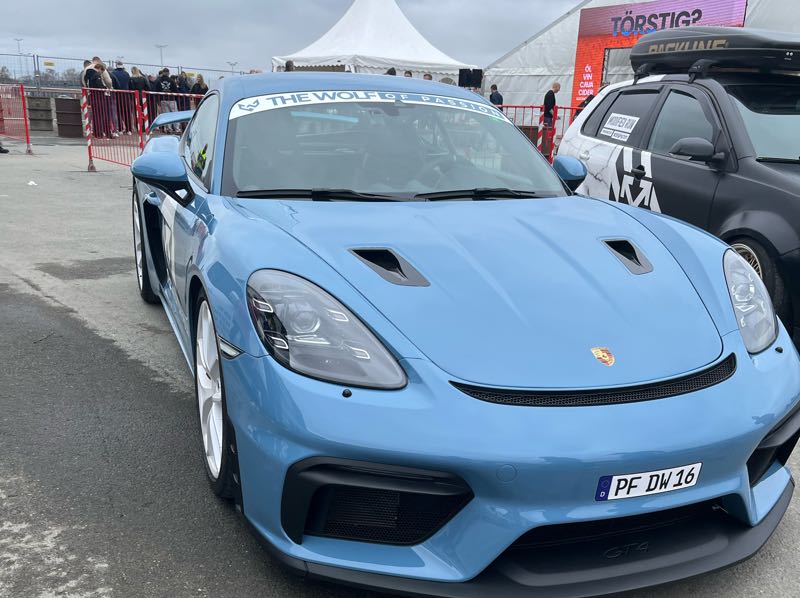 Porsche 718 Cayman GT4 spotted in Jönköping