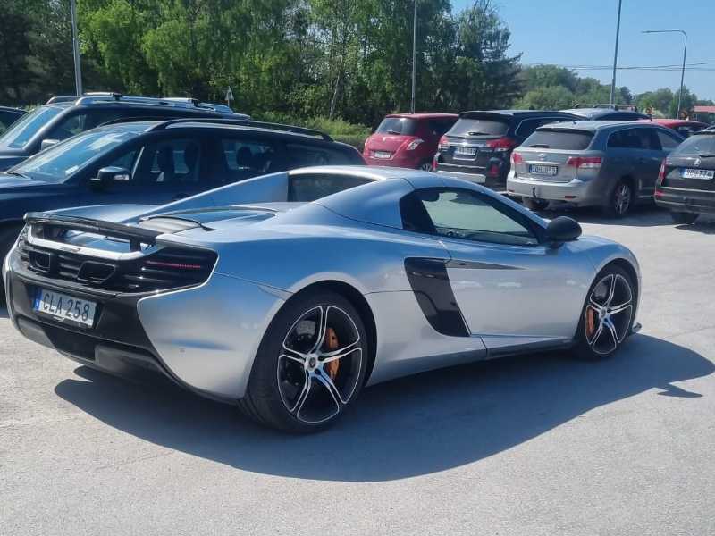 McLaren 650S Spider spotted in Visby