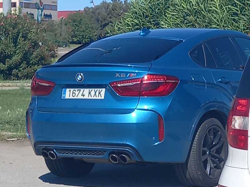 BMW X6 M spotted in Castelldefels