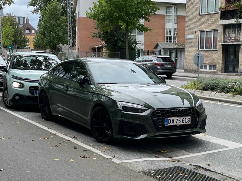 Audi RS5 (2020) spotted in Copenhagen, Denmark
