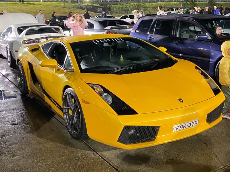 Lamborghini Gallardo spotted in Toongabbie West