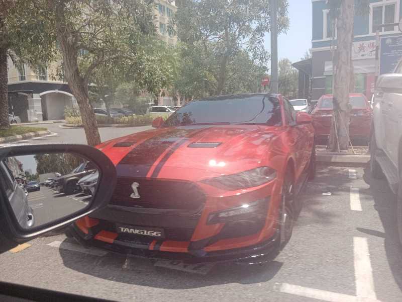 Ford Mustang Shelby GT500 spotted in Miri