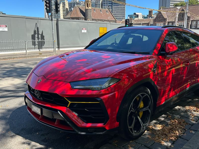 Lamborghini Urus (2023) spotted in Melbourne, Australia