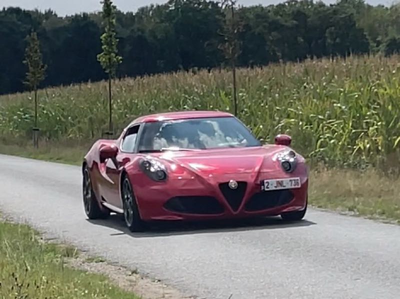 Alfa Romeo 4C (2015) spotted in Antwerp, Belgium