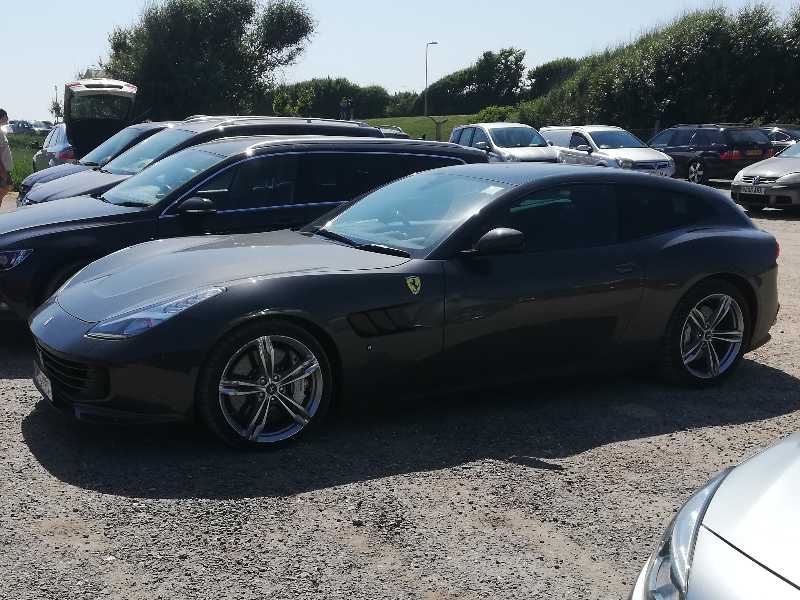 Ferrari GTC4Lusso spotted in Yeovil