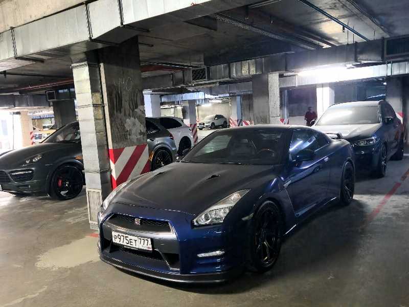 Nissan GT-R (2017) spotted in Moscow, Russia