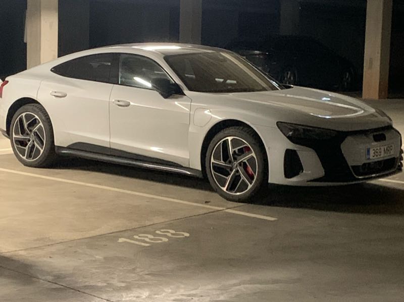 Audi e-tron GT spotted in Tartu