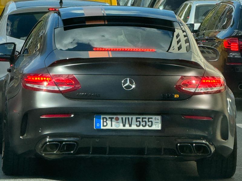 Mercedes-Benz C 63 AMG spotted in Bayreuth