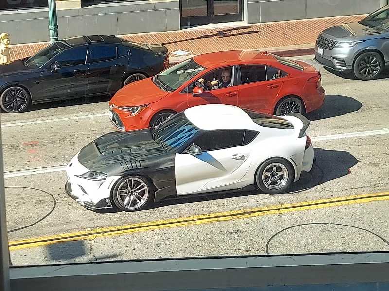 Toyota Supra spotted in Center