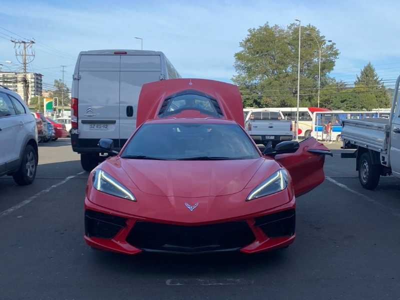 Chevrolet Corvette spotted in Temuco