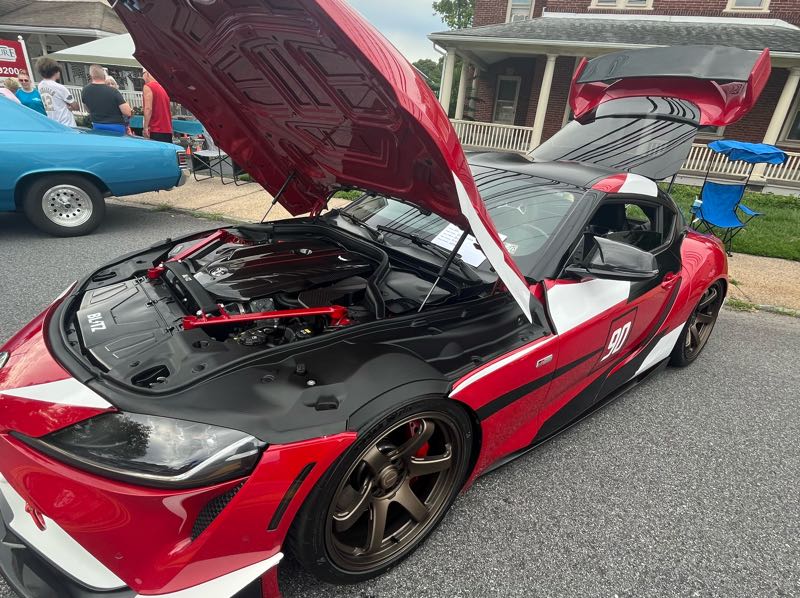 Toyota Supra spotted in Wildwood