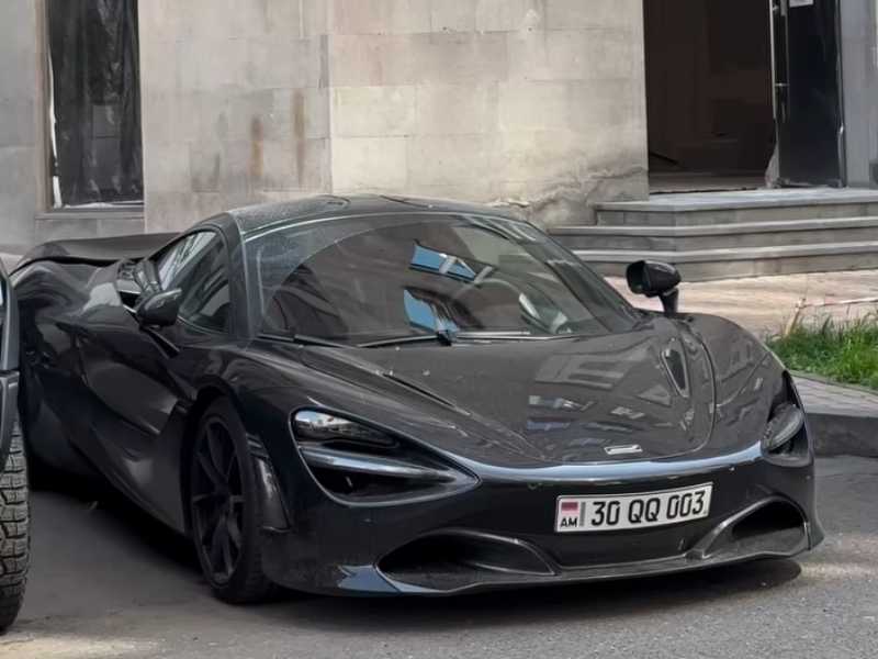 McLaren 720S (2022) spotted in Yerevan, Armenia