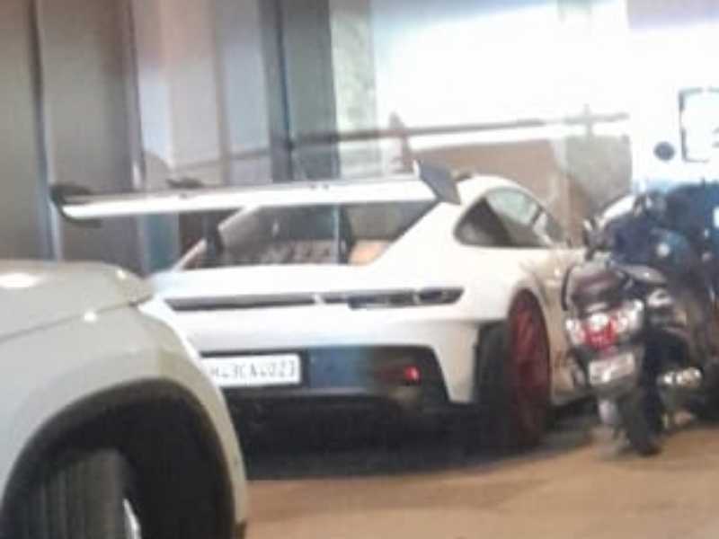 Porsche 911 GT3 spotted in Beed