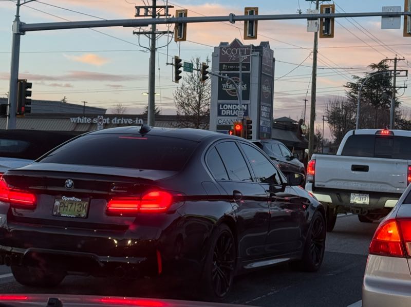 BMW M3 (2018) spotted in Surrey, Canada