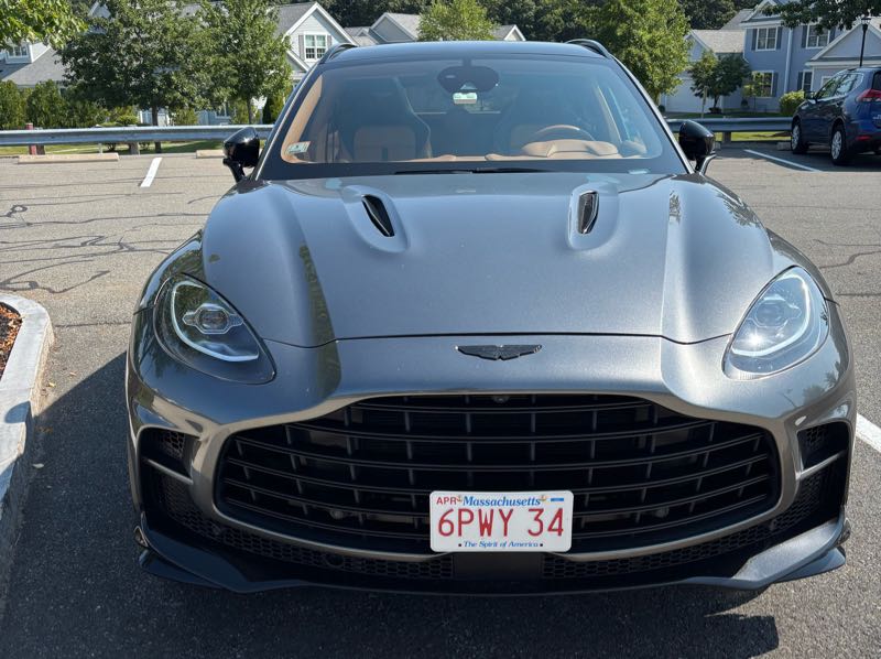Aston Martin DBX (2021) spotted in Boston, United States