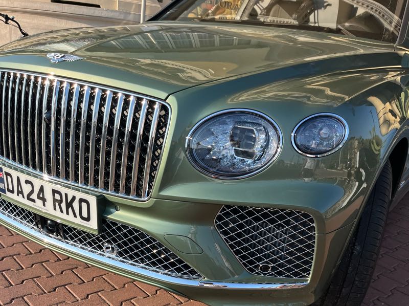 Bentley Bentayga spotted in Viareggio