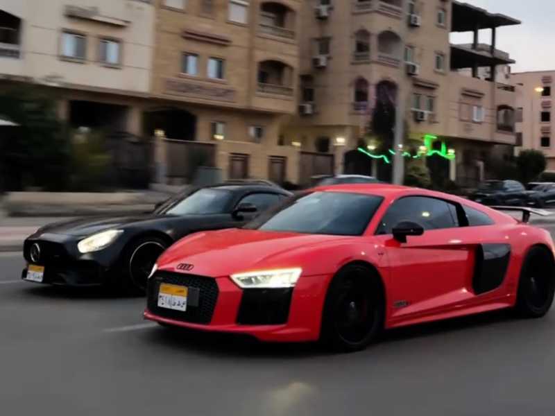 Audi R8 (2020) spotted in Cairo, Egypt