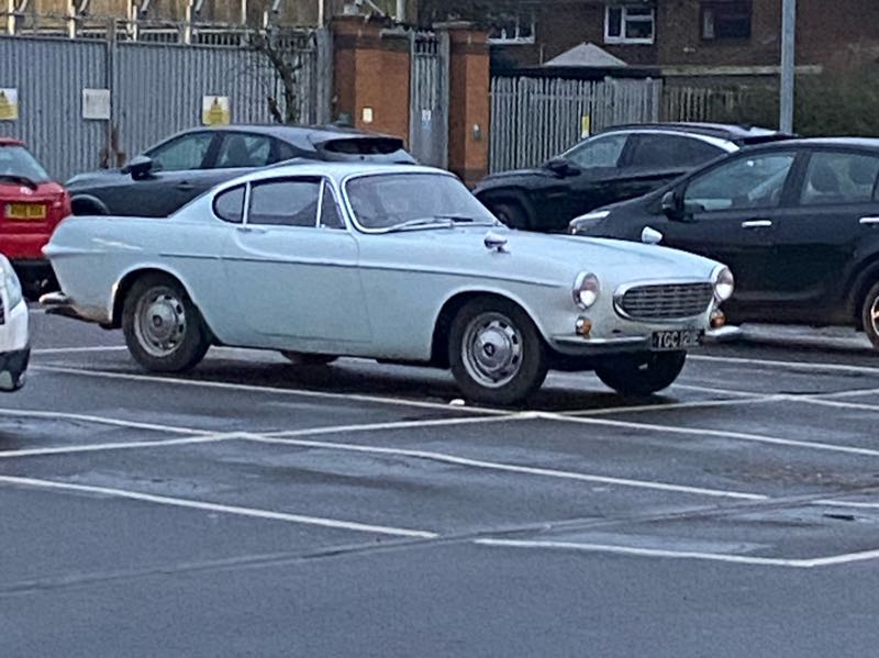 Volvo P1800 spotted in Maidstone