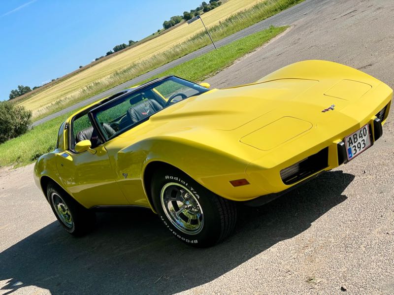 Chevrolet Corvette spotted in Frederiksværk