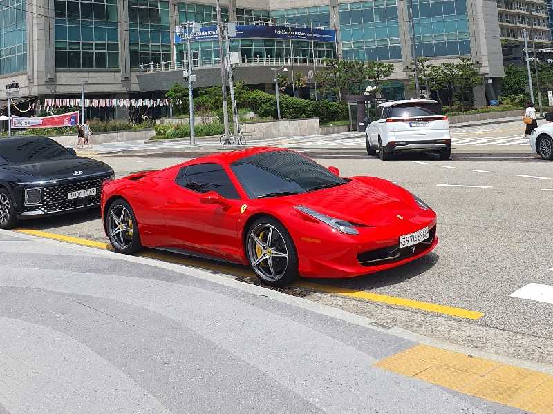 Ferrari 458 spotted in Busan