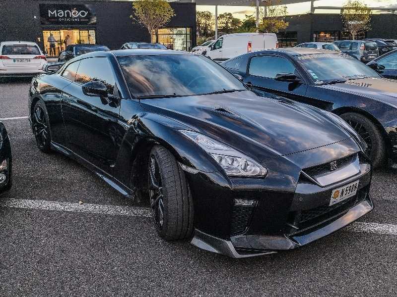 Nissan GT-R (2023) spotted in Alès, France