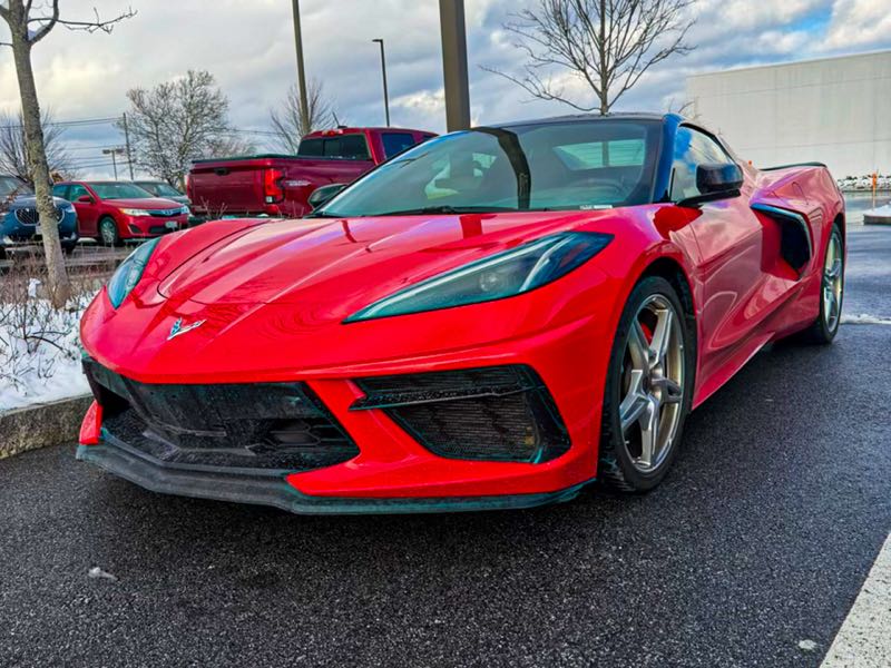 Chevrolet Corvette Stingray spotted in Worcester
