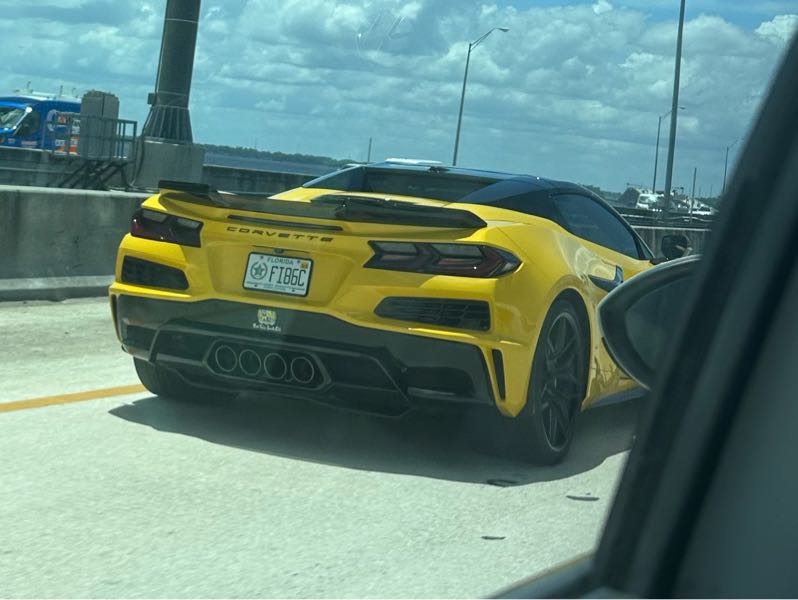 Chevrolet Corvette Z06 spotted in Jacksonville