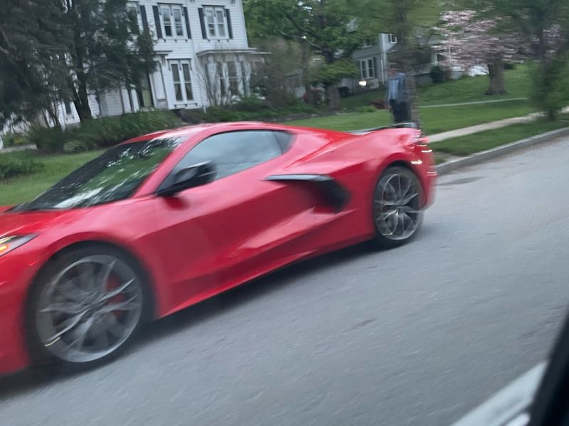 Chevrolet Corvette spotted in Haverhill