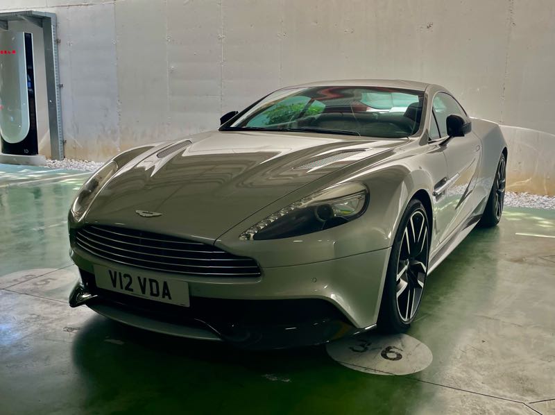 Aston Martin Vanquish (2013) spotted in Marbella, Spain