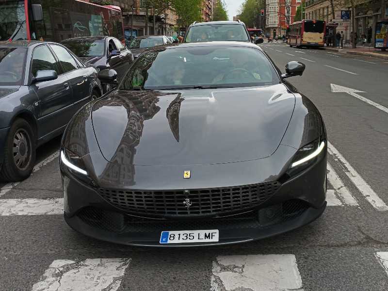 Ferrari Roma spotted in Logroño