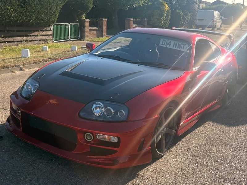 Toyota Supra spotted in Southend-on-Sea