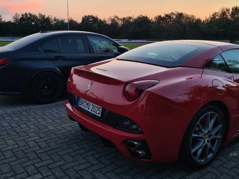 Ferrari California spotted in Mannheim