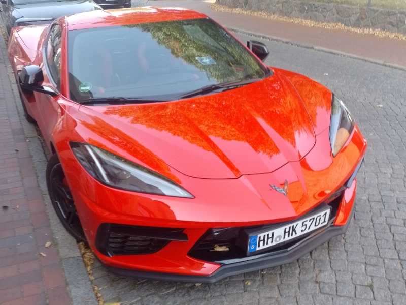 Chevrolet Corvette C8 spotted in Lübeck
