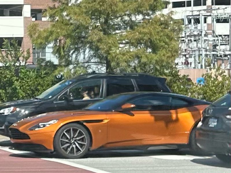 Aston Martin DB11 spotted in Charleston