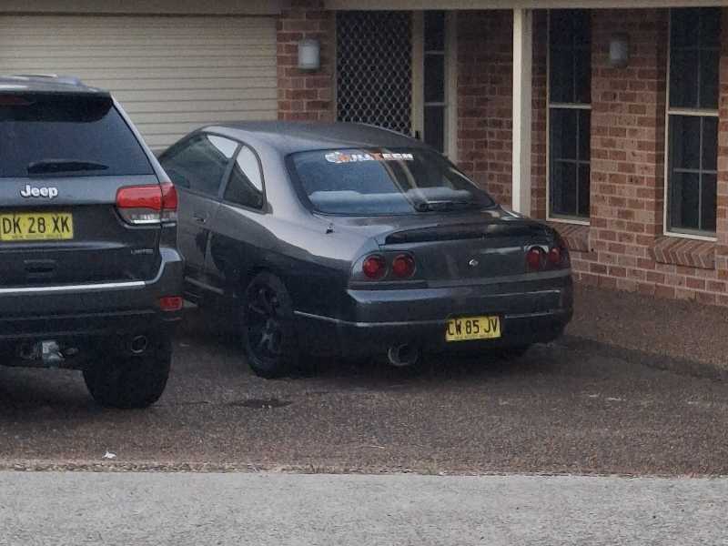 Nissan Skyline (1990) spotted in Mannering Park, Australia