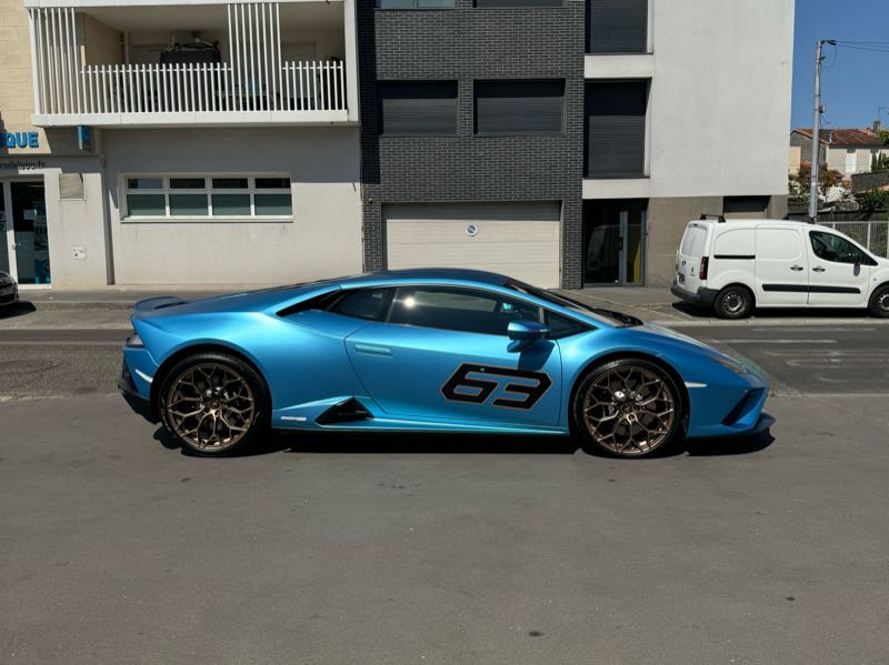 Lamborghini Huracán spotted in Bergerac
