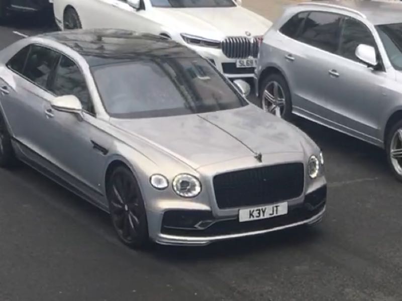 Bentley Flying Spur (2021) spotted in London, United Kingdom