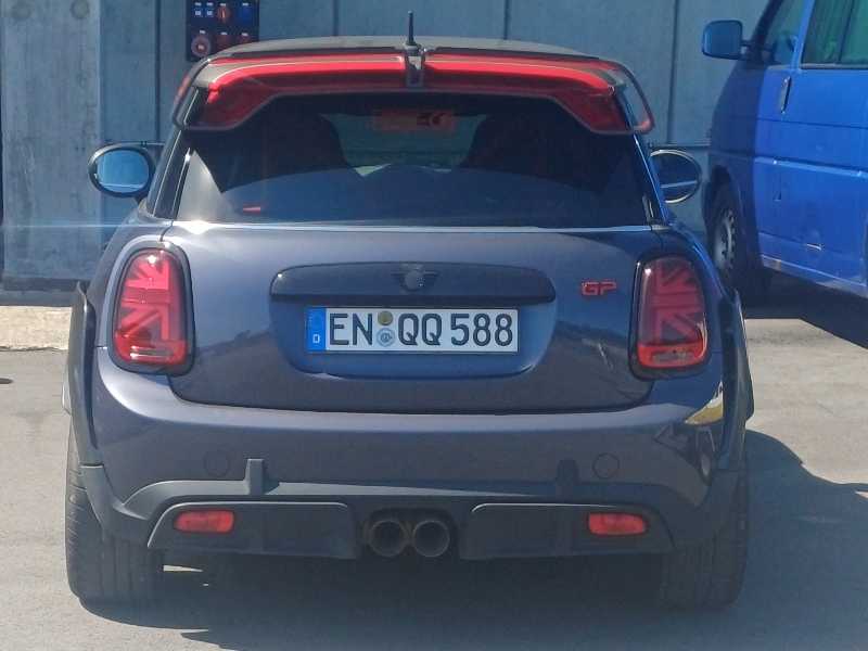 Mini John Cooper Works GP spotted in Verviers