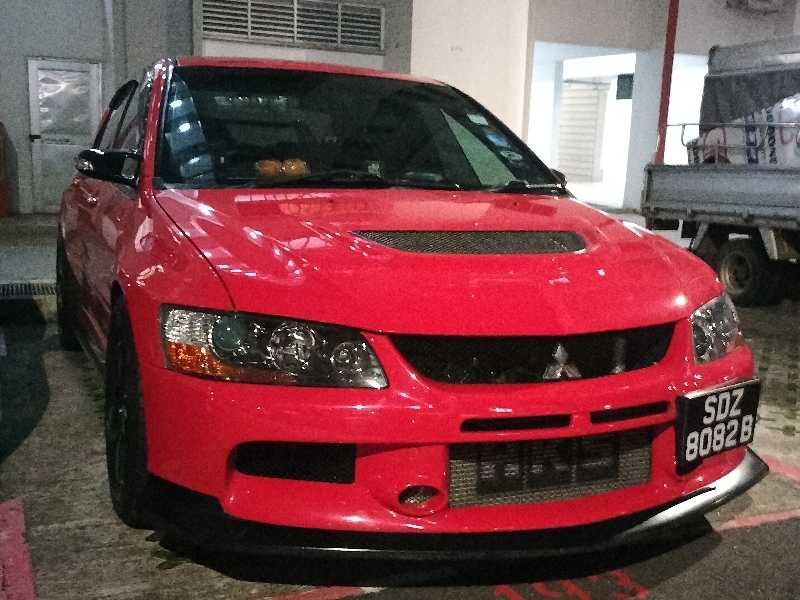 Mitsubishi Lancer Evolution IX spotted in Singapore